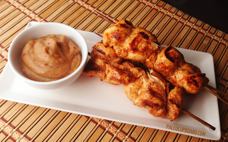 Paleo Chicken Satay