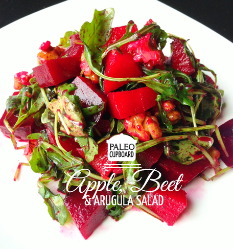 Apple, Beet and Arugula Salad Recipe - Paleo Cupboard