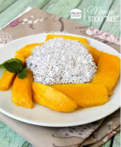 Paleo Mango Sticky Rice